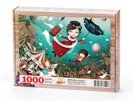 Mary Poppins Ahşap Puzzle 1000 Parça (MF19-M)