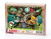 Fantastik Orman Dostluğu Ahşap Puzzle 1000 Parça (MF21-M) 