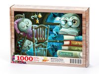 Bilge Baykuş Ahşap Puzzle 1000 Parça (MF23-M)