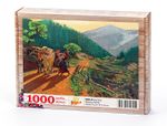 Köy Yolu Ahşap Puzzle 1000 Parça (MZ03-M)