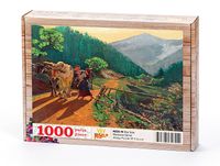 Köy Yolu Ahşap Puzzle 1000 Parça (MZ03-M)