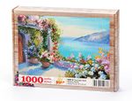 Taraçadan Sahil Ahşap Puzzle 1000 Parça (MZ09-M)