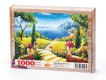 Sahil Merdivenleri Ahşap Puzzle 1000 Parça (MZ15-M)