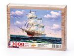 Fırtımada Yelkenli Ahşap Puzzle 1000 Parça (MZ35-M)