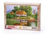 Değirmenköy de Yaşam Ahşap Puzzle 1000 Parça (MZ45-M)