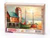 Balıkçı Liman Köyü Ahşap Puzzle 1000 Parça (MZ47-M)