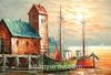Balıkçı Liman Köyü Ahşap Puzzle 1000 Parça (MZ47-M)