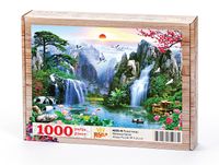 Puket kolajı Ahşap Puzzle 1000 Parça (MZ55-M)
