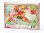 Kuru Güller Ahşap Puzzle 1000 Parça (NT03-M)