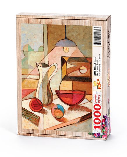 Kübik Masa Ahşap Puzzle 1000 Parça (NT15-M)