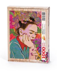 Frida Düşünceler Ahşap Puzzle 1000 Parça (PT09-M)