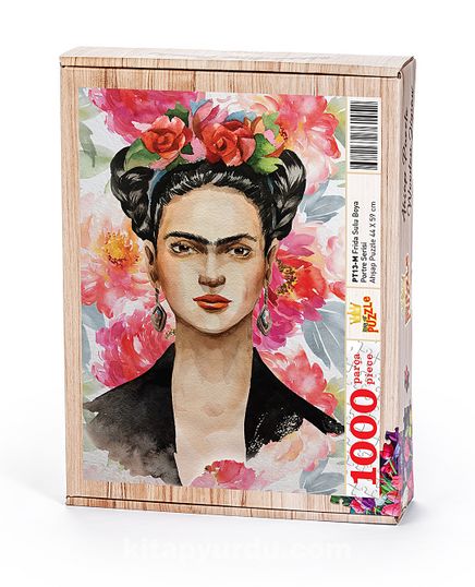 Frida Sulu Boya Ahşap Puzzle 1000 Parça (PT13-M)