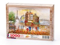 Paris Caddeleri - Fransa Ahşap Puzzle 1000 Parça (SK05-M)