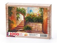Yaz Sokağı İtalya Ahşap Puzzle 1000 Parça (SK09-M)