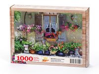Bozcaada Sokağı Ahşap Puzzle 1000 Parça(SK17-M)
