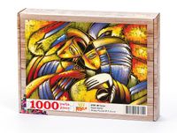 Yüzler Ahşap Puzzle 1000 Parça (ST01-M)