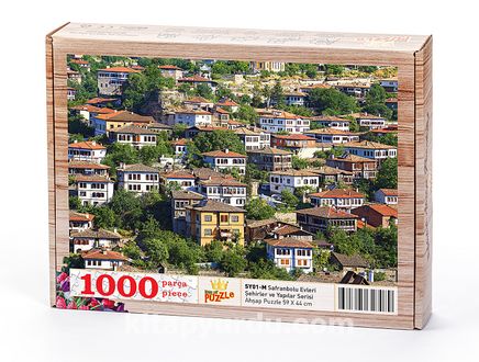 Safranbolu Evleri Ahşap Puzzle 1000 Parça (SY01-M)