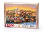 Eminönü Balıkçıları ve Süleymaniye Ahşap Puzzle 1000 Parça (SY09-M)