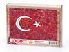Bayrak Mozaik Ahşap Puzzle 1000 Parça (TR05-M)