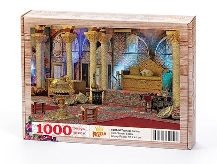 Topkapı Sarayı Ahşap Puzzle 1000 Parça (TS05-M)