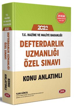 T.C. Hazine ve Maliye Bakanlığı Defterderlık Uzmanlığı Özel Sınavı Anlatımlı 