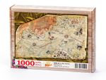 Piri Reis Haritası Ahşap Puzzle 1000 Parça (HR01-M)