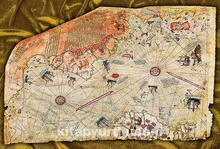 Piri Reis Haritası Ahşap Puzzle 1000 Parça (HR01-M)