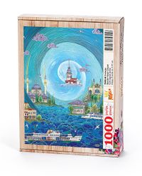 Üsküdar - Nasuhi Hasan Çolpan Ahşap Puzzle 1000 Parça (TS53-M)