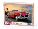 Chevrolet Bel Air - 1954 Ahşap Puzzle 1000 Parça (TT01-M)