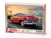 Chevrolet Bel Air - 1954 Ahşap Puzzle 1000 Parça (TT01-M)