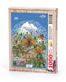 Türkiye Minyatürleri - Erzurum - Nasuhi Hasan Çolpan Ahşap Puzzle 1000 Parça (TS43-M)