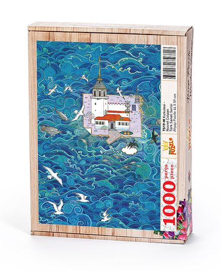 Kızkulesi - Nusret Çolpan	Ahşap Puzzle 1000 Parça (TS19-M)