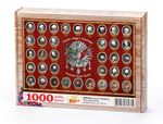 Osmanlı Padişahları Ahşap Puzzle 1000 Parça (TS55-M)