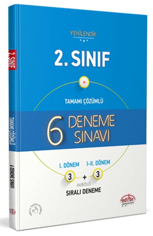 2. Sınıf (3+3) 6 Deneme Sınavı Tamamı Çözümlü 