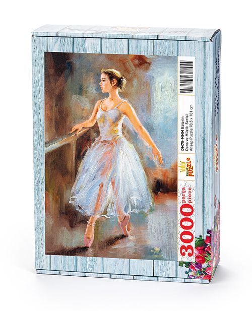 Balerin Ahşap Puzzle 3000 Parça (DM75-MMM)