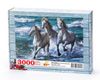 Deniz Kenarında Atlar Ahşap Puzzle 3000 Parça (HV75-MMM)