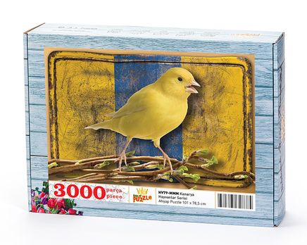 Kanarya Ahşap Puzzle 3000 Parça (HV79-MMM)