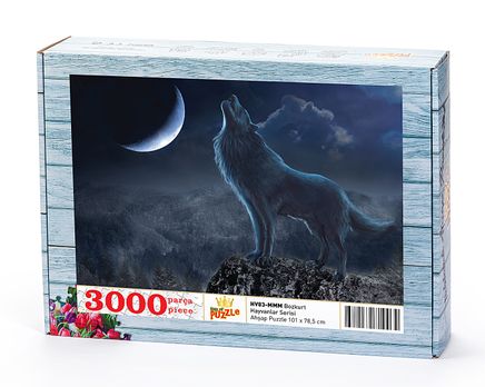 Bozkurt Ahşap Puzzle 3000 Parça (HV83-MMM)