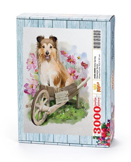 Hello Spring Ahşap Puzzle	3000 Parça (HV85-MMM)