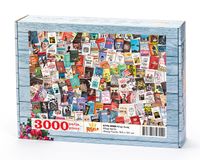 Kitap Kolaj Ahşap Puzzle 3000 Parça (KT76-MMM)