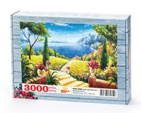 Sahil Merdivenleri Ahşap Puzzle 3000 Parça (MZ78-MMM)