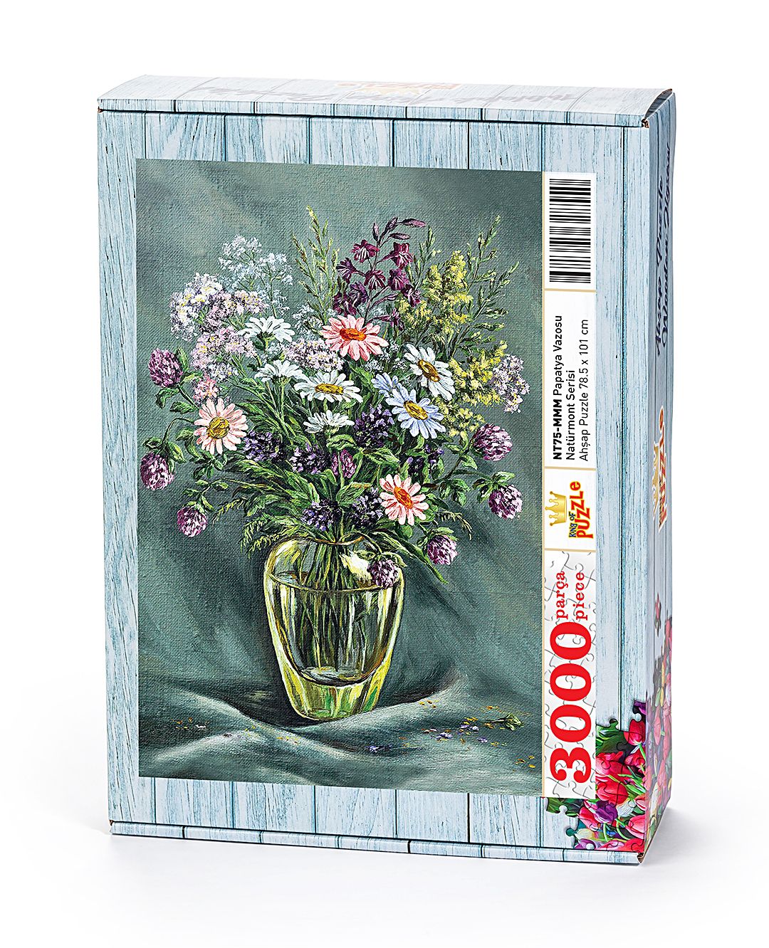 treeページ Papatya Vazosu Ahşap Puzzle 3000 Parça (NT75-MMM) - Fiyatı