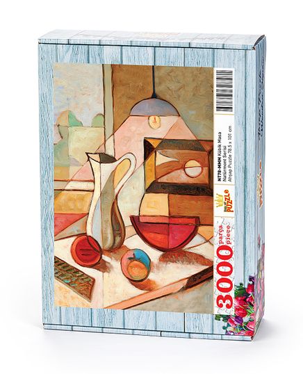 Kübik Masa Ahşap Puzzle 3000 Parça (NT78-MMM)