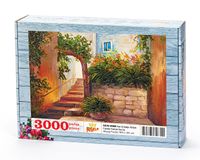 Yaz Sokağı - İtalya Ahşap Puzzle 3000 Parça (SK75-MMM)