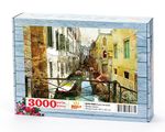 Kanal Venedik Ahşap Puzzle 3000 Parça (UK78-MMM)