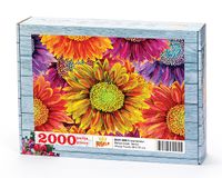 Krizantemler Ahşap Puzzle 2000 Parça (BC51-MM)