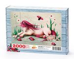 Pembe Mitolojik At Ahşap Puzzle 2000 Parça (CK50-MM)
