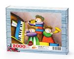 Çocuk Trio (Sürpriz Parçalı) Ahşap Puzzle 2000 Parça (CK55-SP-MM)