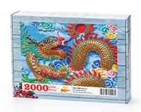 Ejderha Ahşap Puzzle 2000 Parça (CS51-MM)