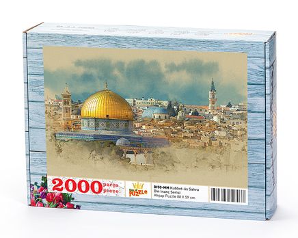 Kubbet-üs Sahra Ahşap Puzzle 2000 Parça (DI50-MM)